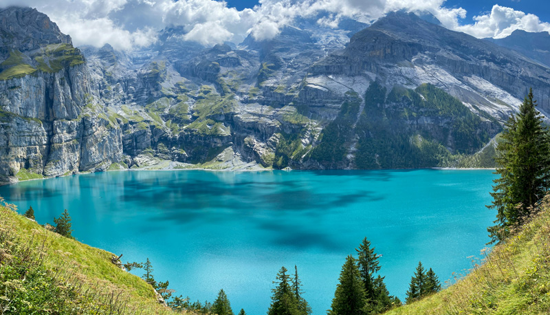 Lake Oeschinen near Kandersteg